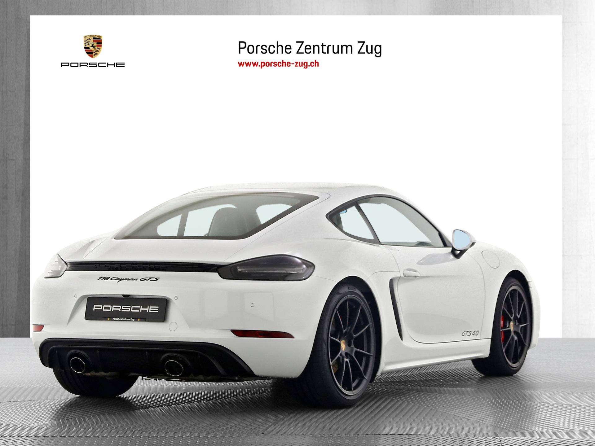 Achetez Un Porsche 718 Cayman Gts 4 0 Neufs Ou Dans Votre Porsche Zentrum Zug